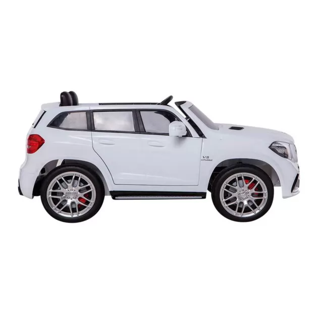 Детский электромобиль HarleyBella - Mercedes-Benz GLS 63 AMG (белый)