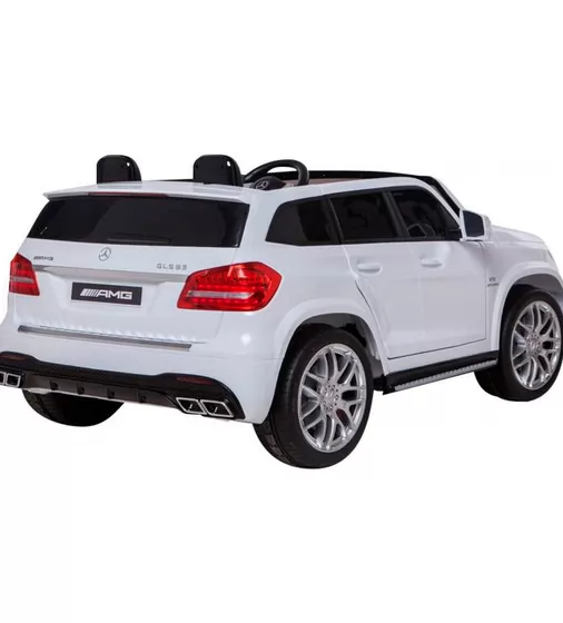 Детский электромобиль HarleyBella - Mercedes-Benz GLS 63 AMG (белый) - HL228W_5.jpg - № 5