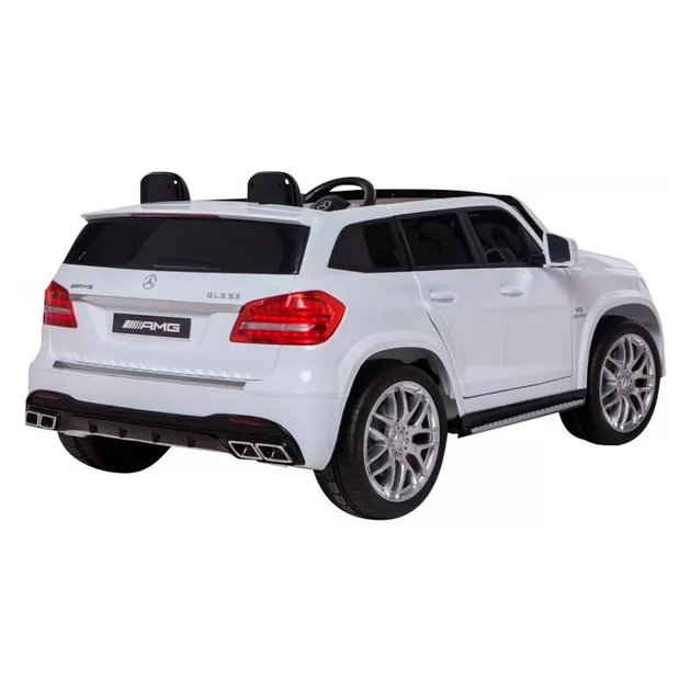 Детский электромобиль HarleyBella - Mercedes-Benz GLS 63 AMG (белый)