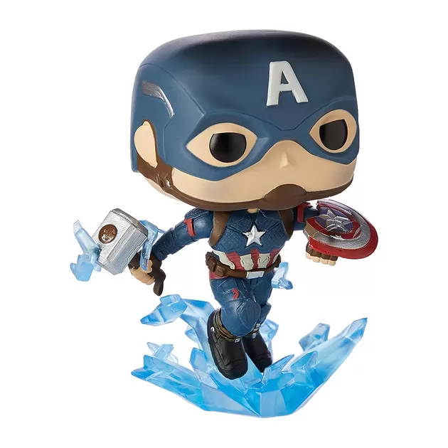 Игровая фигурка Funko POP! cерии Мстители:Финал" - Капитан Америка с мьёльниром"