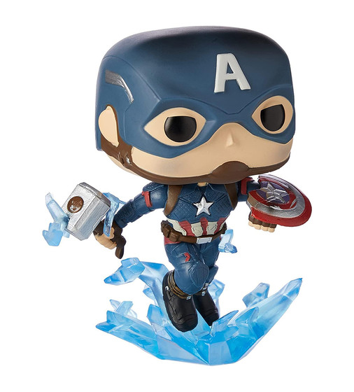 Игровая фигурка Funko POP! cерии Мстители:Финал" - Капитан Америка с мьёльниром" - 45137_3.jpg - № 3