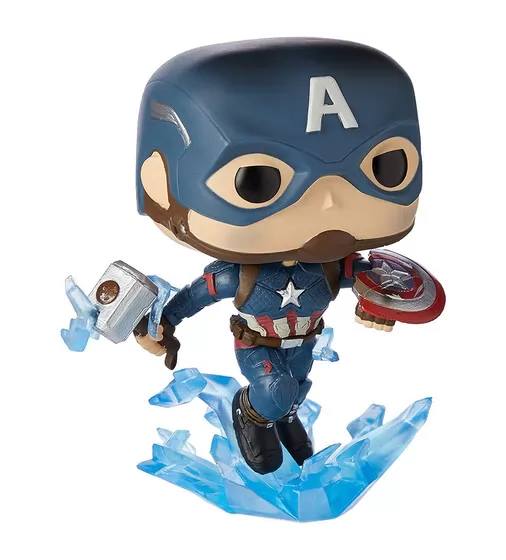 Игровая фигурка Funko POP! cерии Мстители:Финал" - Капитан Америка с мьёльниром" - 45137_3.jpg - № 3