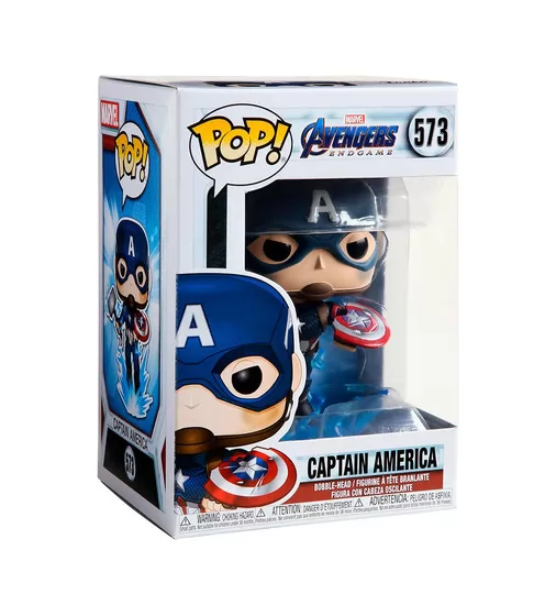 Игровая фигурка Funko POP! cерии Мстители:Финал" - Капитан Америка с мьёльниром" - 45137_6.jpg - № 6