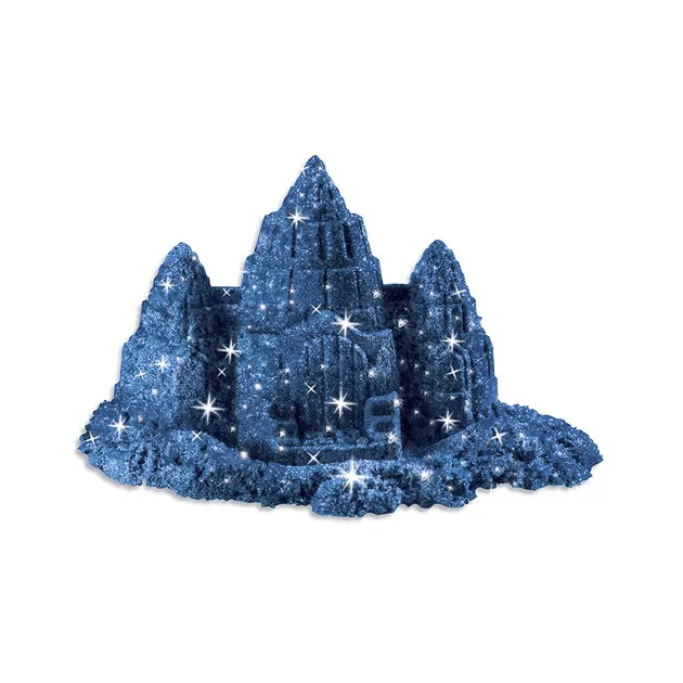 Песок Для Детского Творчества - Kinetic Sand Metallic (Синий)