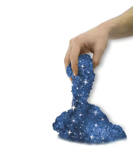 Песок Для Детского Творчества - Kinetic Sand Metallic (Синий) - 71408Sp_3.jpg - № 3