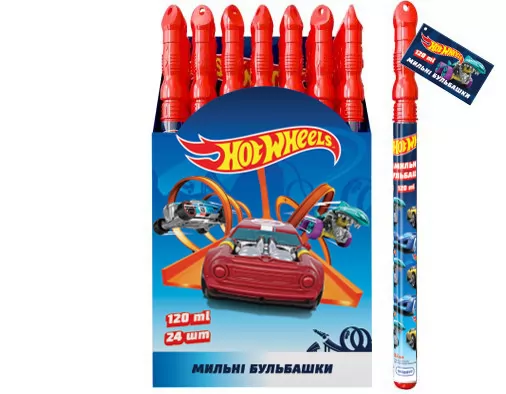 Волшебная палочка с мыльными пузырями – HOT WHEELS (60 ml) - 00000143642_2_UKR.jpg - № 1