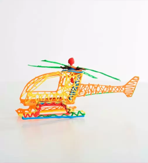 3D-ручка 3Doodler Start для детского творчества - Креатив (48 стержней, прозрачная) - 9SPSESSE2R-CL_8.jpg - № 8