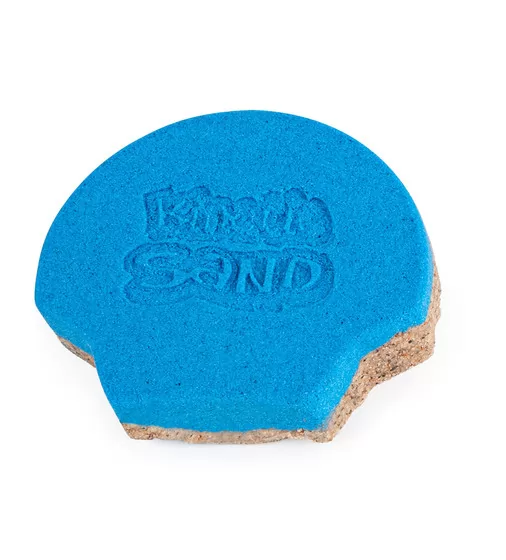 Набор пескадлядетскоготворчества -KINETICSAND РАКУШКА ГОЛУБАЯ - 71482B_2.jpg - № 2
