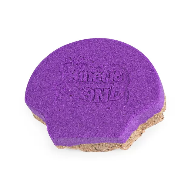 Набор пескадля детскоготворчества -KINETICSAND РАКУШКА ФИОЛЕТОВАЯ