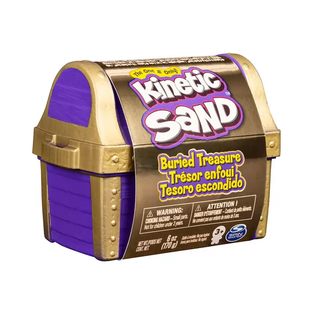 Набор пескадлядетскоготворчества - KINETICSAND ЗАТЕРЯННОЕ СОКРОВИЩЕ