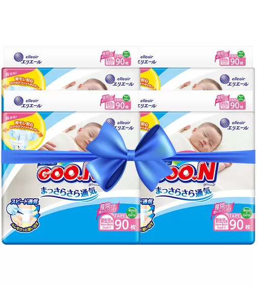 Подгузники GOO.N для новорожденных (SS, до 5 кг, 360 шт) - 853941-4_2.jpg - № 2