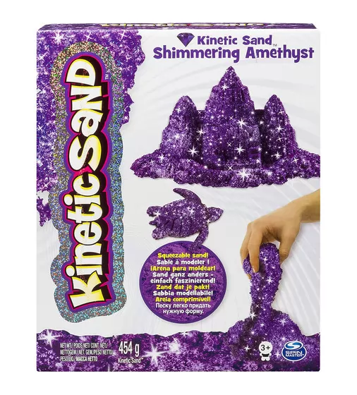 Песок Для Творчества - Kinetic Sand Metallic (Фиолетовый) - 71408Am_1.jpg - № 1