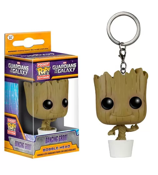 Игровая фигурка на клипсе Funko POP! cерии Стражи Галактики" - Танцующий Грут" - 6715_2.jpg - № 2
