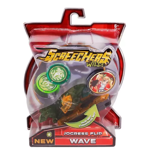 Машинка-трансформер Screechers Wild! S2 L1 - Вэйв - EU684205_6.jpg - № 6