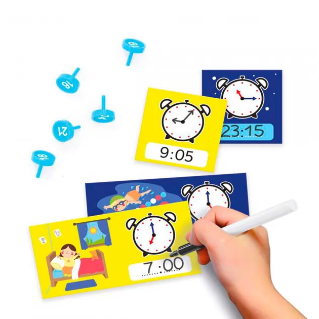 Обучающий игровой набор серии “Paly Montessori” - Первые часы