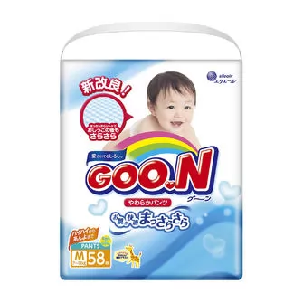Трусики-Подгузники Goo.N Для Детей  (M, 7-12 Кг) коллекция 2017 года