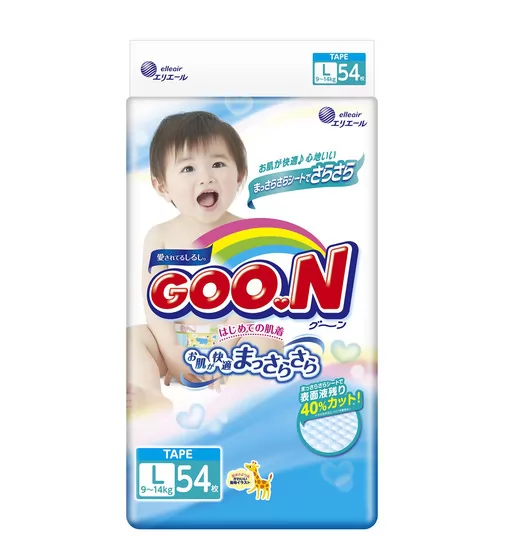 Подгузники Goo.N Для Детей  (L, 9-14 Кг) коллекция 2017 года - 853076_1.jpg - № 1