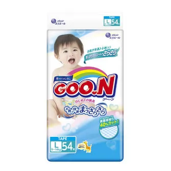 Подгузники Goo.N Для Детей  (L, 9-14 Кг) коллекция 2017 года