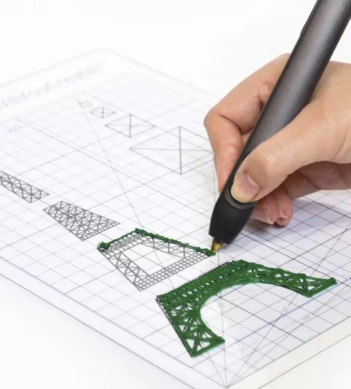 Набор Аксессуаров для профессиональной 3D-Ручки 3Doodler Create - Трафарет - DOODPAD_4.jpg - № 4
