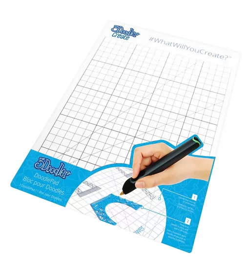 Набор Аксессуаров для профессиональной 3D-Ручки 3Doodler Create - Трафарет - DOODPAD_3.jpg - № 3