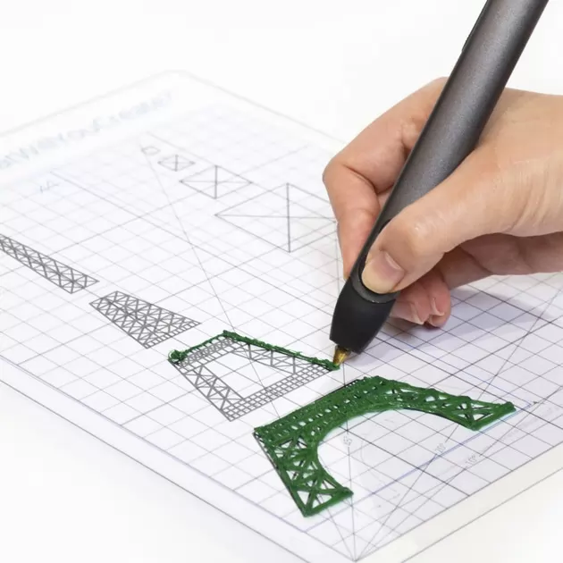Набор Аксессуаров для профессиональной 3D-Ручки 3Doodler Create - Трафарет