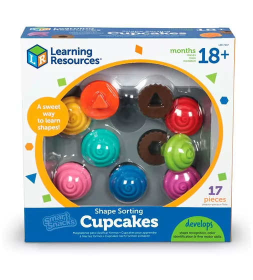 Обучающий игровой набор-сортер Learning Resources - Капкейки - LER7347_1.jpg - № 1