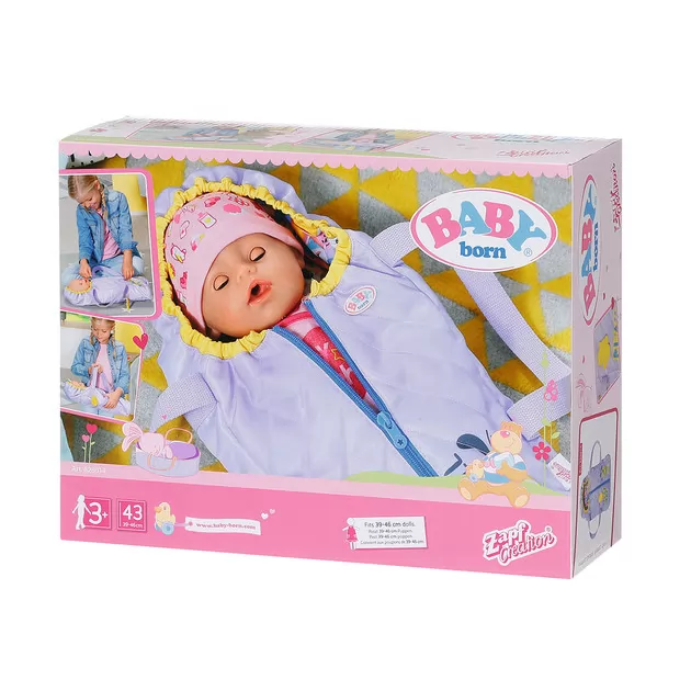 Люлька-переноска для куклы BABY born 2 в 1 - Детские сны