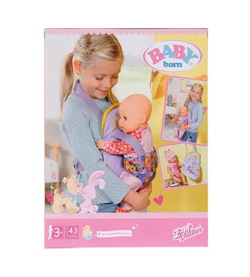 Рюкзак-кенгуру для куклы BABY born - КОМФОРТНАЯ ПРОГУЛКА - 828038_7.jpg - № 7
