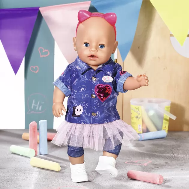 Набор одежды для куклы BABY BORN - Джинс Делюкс