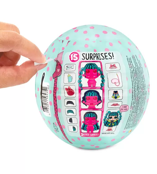 Акционный набор из двух кукол L.O.L Surprise! S6 W1 серии Hairvibes" - Модные прически" - 564744-А_2.jpg - № 2