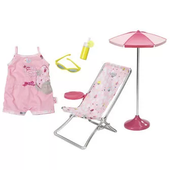 Игровой набор для куклы BABY BORN - ЛЕТНИЙ ДЕНЬ