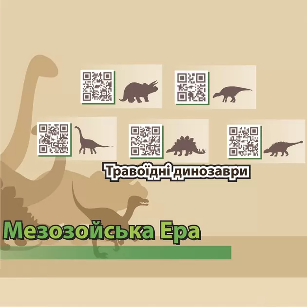 Обучающий Игровой Набор - Травоядные Динозавры