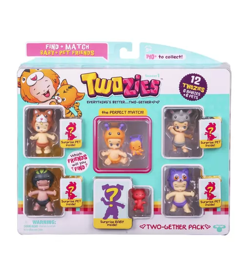 Набор Фигурок Twozies S1 - 12 Забавных Малышей - 57003_1.jpg - № 1