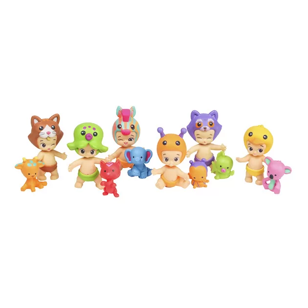 Набор Фигурок Twozies S1 - 12 Забавных Малышей
