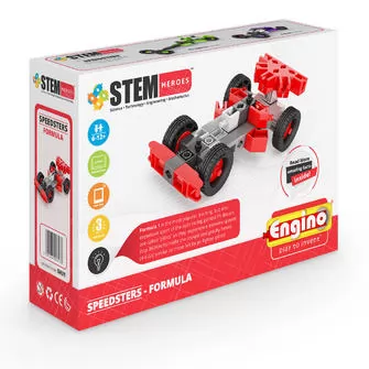 Конструктор Stem Heroes - Спортивные Автомобили: Формула
