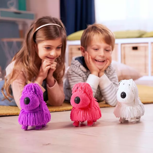 Интерактивная игрушка Jiggly Pup - Озорной щенок (белый)