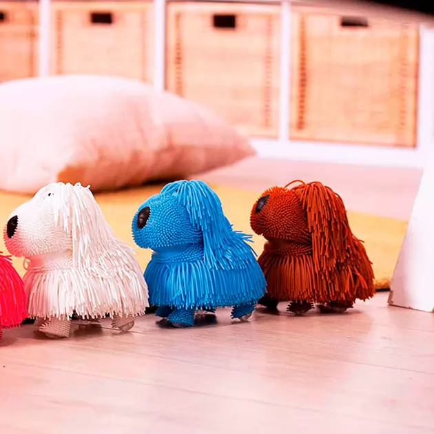 Интерактивная игрушка Jiggly Pup - Озорной щенок (коричневый)