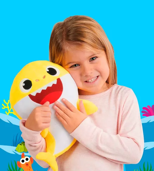 Интерактивная мягкая игрушка BABY SHARK – Малыш Акуленок - PFSS-08001-01_6.jpg - № 6