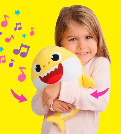 Интерактивная мягкая игрушка BABY SHARK – Малыш Акуленок - PFSS-08001-01_5.jpg - № 5