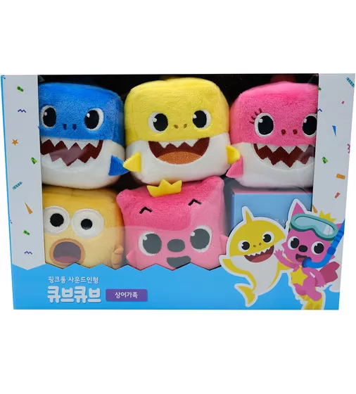 Интерактивная мягкая игрушка BABY SHARK серии Кубик" – Мама Акуленка" - PFAC-03301-13_3.jpg - № 3