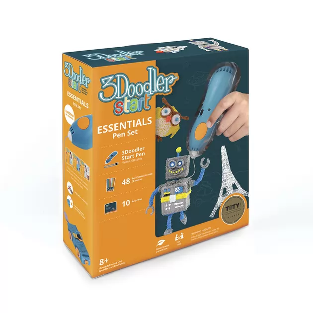 3D-ручка 3Doodler Start для детского творчества - Креатив (синяя)