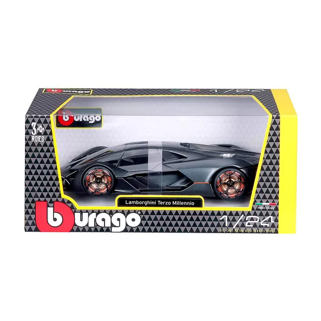 Автомодель - Lamborghini Terzo Millennio (ассорти зеленый, черный, 1:24)