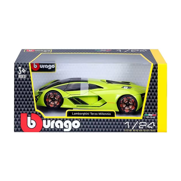 Автомодель - Lamborghini Terzo Millennio (ассорти зеленый, черный, 1:24)