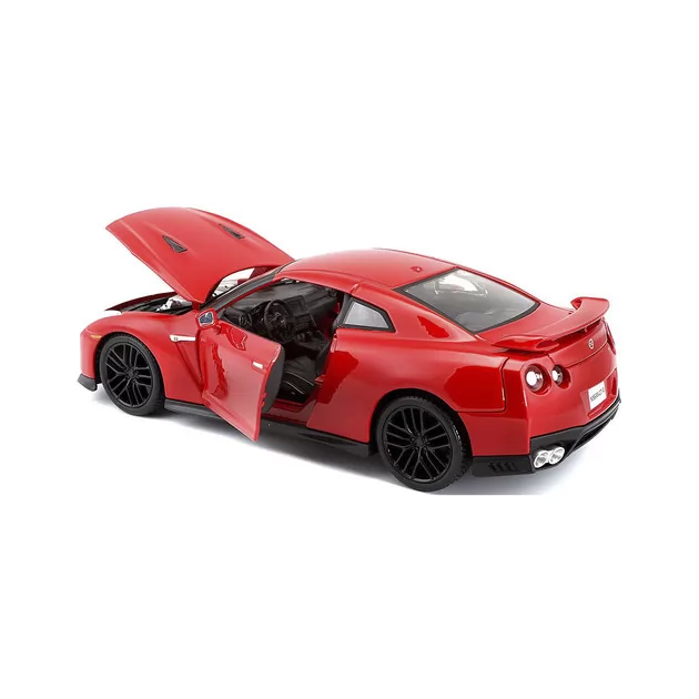 Автомодель - Nissan Gt-R (ассорти красный, белый металлик, 1:24)
