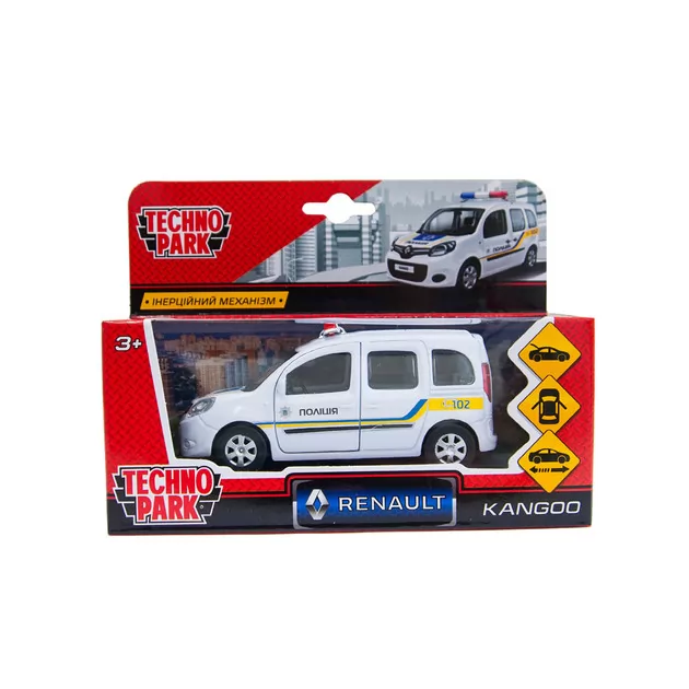 Автомодель - Renault Kangoo Полиция