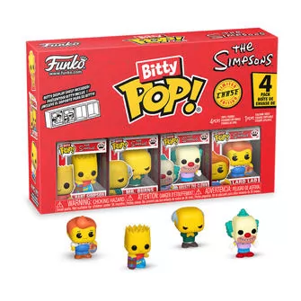 Набор игровых фигурок Bitty POP! - Барт (4 фигурки в асс.)