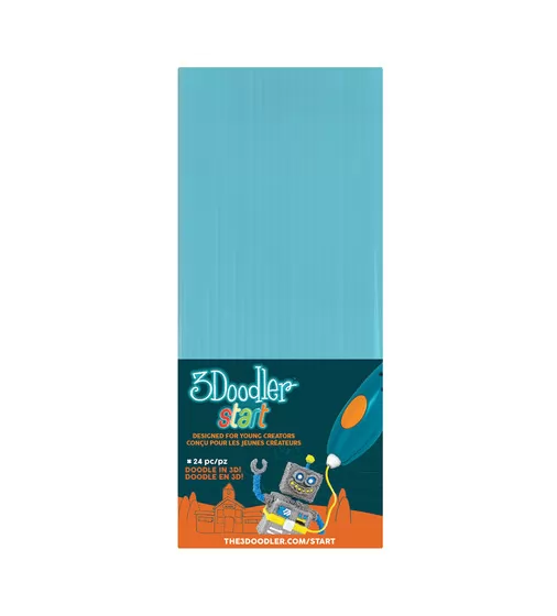 Набор Стержней Для 3D-Ручки 3Doodler Start (Голубой) - 3DS-ECO05-BLUE-24_1.jpg - № 1