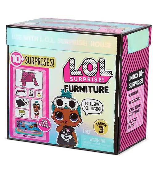 Игровой набор с куклой L.O.L. Surprise! серии Furniture" S2 - Комната Леди-Сплюшки" - 570035_3.jpg - № 3