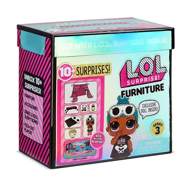 Игровой набор с куклой L.O.L. Surprise! серии Furniture" S2 - Комната Леди-Сплюшки"