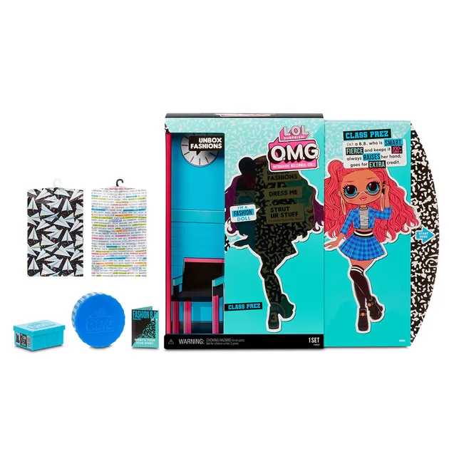Игровой набор с куклой L.O.L. Surprise! серии O.M.G" S3 - Отличница"